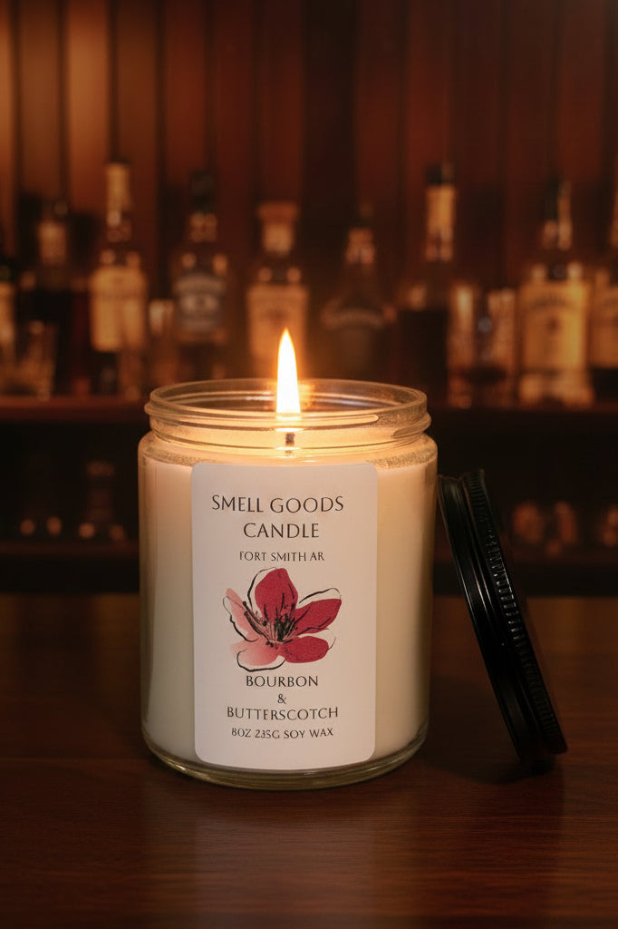 Bourbon & Butterscotch 8oz Candle