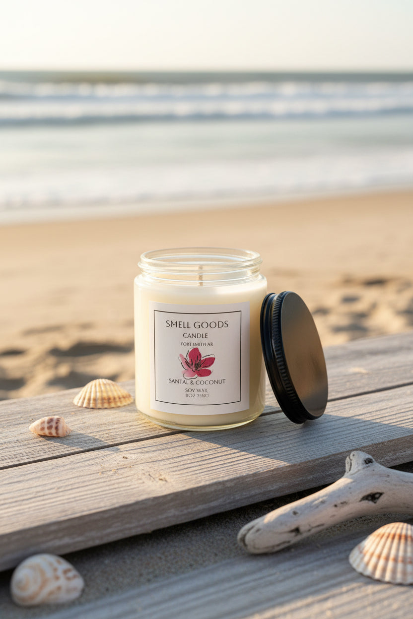 Santal & Coconut 8oz Candle